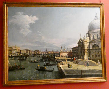 port cityscape