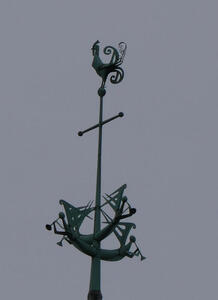 rooster weather vane