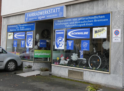 bicycle shop exterior