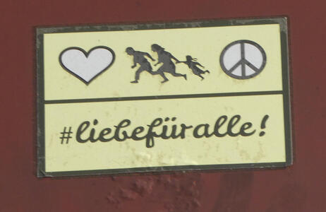 sticker love for all