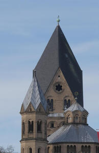 church roof with strange perspective