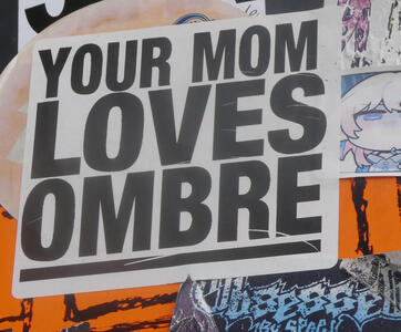 sticker your mom loves ombre