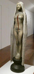 woman with long cut down body