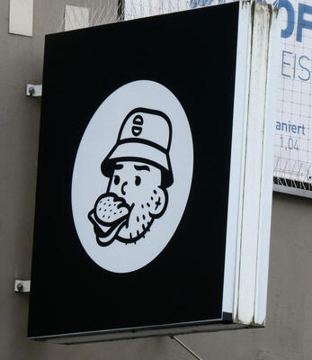logo for hamburger restaurant