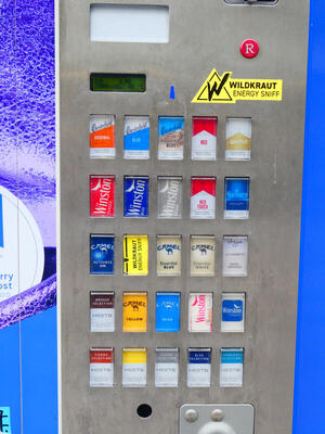 cigarette vending machine