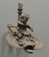Whistle with bird-like creature