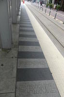 Alternating dark and light gray bricks with words: NOON / TIME/ PART/ TIME/ HALF / TIME / SECOND / TIME / PRIME