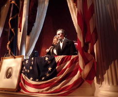 President and Mrs. Lincoln in Ford’s theater box