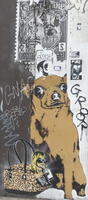 wall art of chihuahua