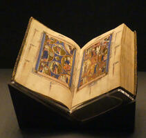 Illuminated manuscript from a bible