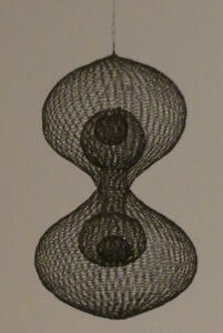 Meshwork “nested figure 8” mobile