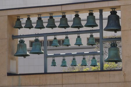 Cathedral bells of varying sizes