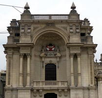 Building with cupola