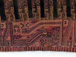 Tapestry with cat motif