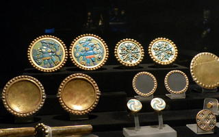 Large, colorful ear rings