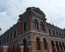 Pink building