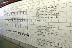 Picture of designs for Blackfriar bridge