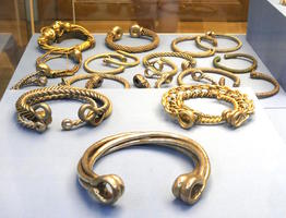 Gold bracelets