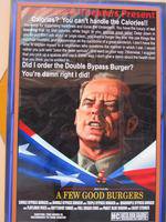 Poster for Heart Attack Grill, modeled on “A Few Good Men”