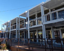 Buildings at container park