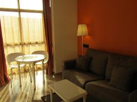 Living room showing small table and sofa