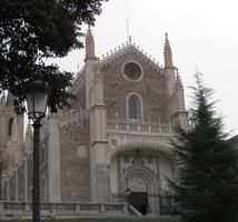 Front of brick church