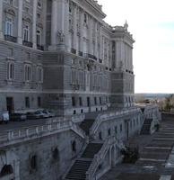 Side view of royal palace