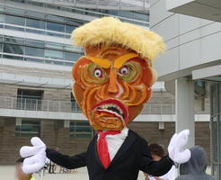 CVloseup of effigy of DJT