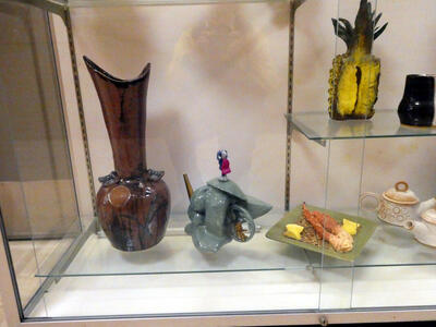 student sculptures