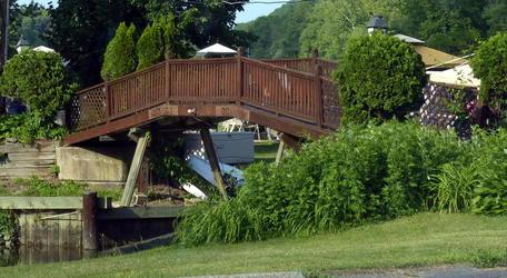 wooden bridge