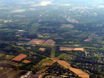 airplane view
