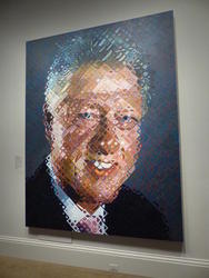 clinton by chuck close