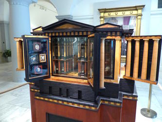 inside museum