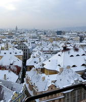 View of multiple rooftops