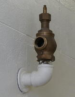 gas lamp fixture in Amtrak station