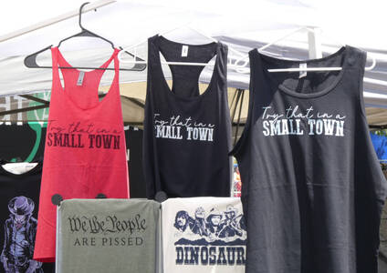 shirts saying “try that in a small town”