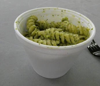 pasta with pesto