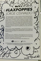 Poster explaining the purpose of the poppies installation.