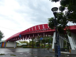 red bridge