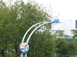painted lightpole