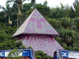 nested purple pyramids