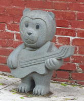 animal with guitar