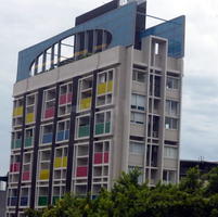 building from subway