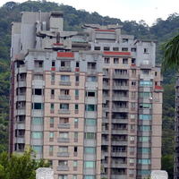 buildings across from museum