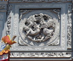 dragon carving