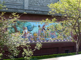 painted carving