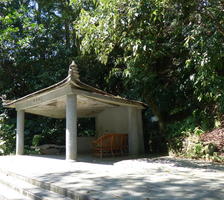 resting area along trail