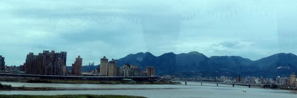 view from bus window