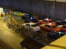 Cars and bicycles