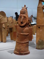 terra cotta smiiling man